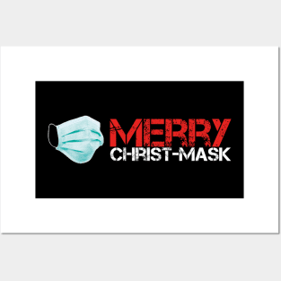 Xmask Merry Christ Mask 2020 Quarantine Christmas Posters and Art